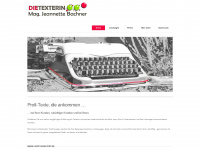 dietexterin.at Webseite Vorschau
