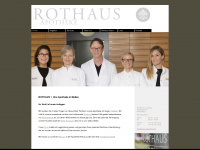 rothaus-apotheke.ch Webseite Vorschau