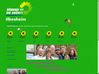gruene-ilbesheim.de Webseite Vorschau