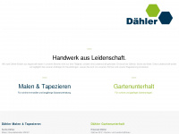 daehler.ch Webseite Vorschau