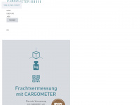 cargometer.com Webseite Vorschau