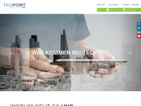 teqport.com Webseite Vorschau