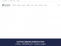 gaspar-immobilienberatung.de Webseite Vorschau