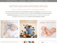 mutterkind-apotheke-apolda.de Webseite Vorschau