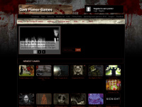 darkhorrorgames.com Webseite Vorschau