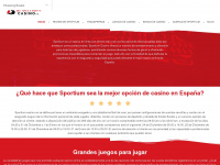 sportium-casino.es Webseite Vorschau