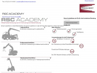 rsc-academy.de Webseite Vorschau