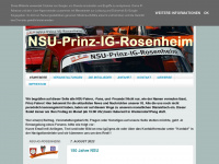 nsu-prinz-ig-rosenheim.blogspot.com Webseite Vorschau