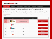 deutscheroulette.com Webseite Vorschau
