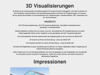 3dimmobilienvisualisierung.ch Webseite Vorschau