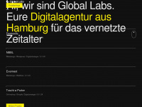 globallabs.de Webseite Vorschau
