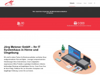 systemhaus-metzner.de Webseite Vorschau