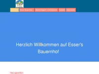 essersbauernhof.de Webseite Vorschau