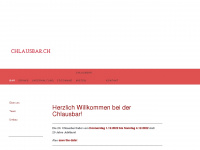 chlausbar.ch Webseite Vorschau
