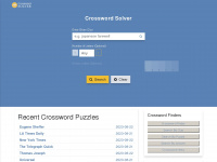 crossword-solver.io Webseite Vorschau