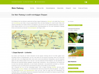 main-radweg-etappen.com Webseite Vorschau