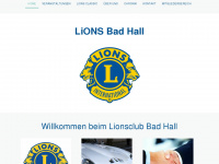 lions-badhall.at Webseite Vorschau