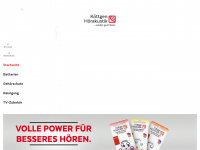 hoergeraet-batterien-shop.de Webseite Vorschau