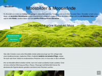moosbilder.de Webseite Vorschau
