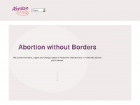 abortion.eu Webseite Vorschau