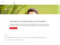 leader-mag.ch Webseite Vorschau