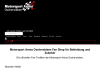 motorsportarena-fanshop.de Webseite Vorschau