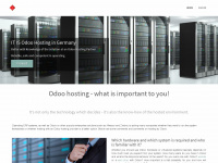 odoo-hosting.de Webseite Vorschau