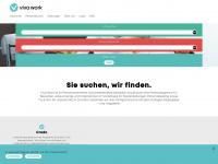 vivawork.at Webseite Vorschau