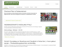 radwanderland-fachportal.de Webseite Vorschau