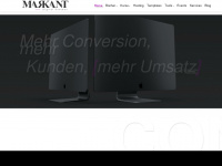 markant-webdesign.de Webseite Vorschau