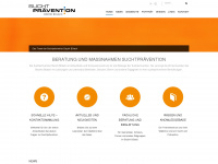 praevention-fabb.ch Webseite Vorschau