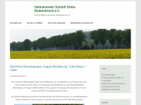 heimatverein-shs.de Webseite Vorschau