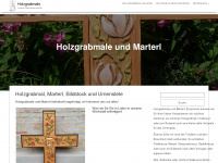 holzgrabmale.net Webseite Vorschau