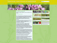 botanik-plus.de Webseite Vorschau