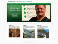bott-metallbau.de Webseite Vorschau