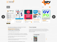 npv-online.de Webseite Vorschau