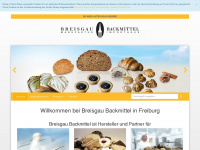 breisgau-backmittel.de Webseite Vorschau