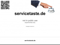 servicetaste.de Webseite Vorschau