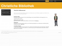 christlichebibliothek.ch Webseite Vorschau
