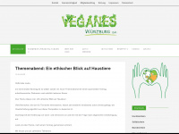 veganes-wuerzburg.de Webseite Vorschau