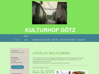 kulturhof-goetz.de Webseite Vorschau