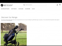 motocaddy.nl Webseite Vorschau