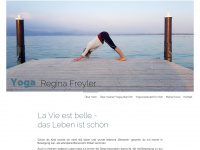 yoga-regina-freyler.de Webseite Vorschau