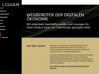 liquam.com Webseite Vorschau