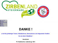 zirbenlandcup-judenburg.at Webseite Vorschau