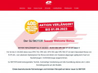 qjmotor.at Webseite Vorschau