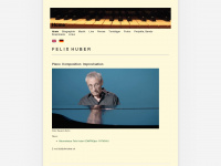 felixhuber.ch Webseite Vorschau