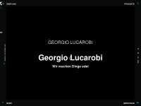 georgio-lucarobi.de Webseite Vorschau