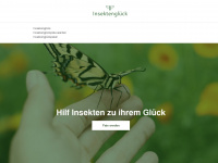 insektenglueck.de Webseite Vorschau
