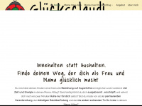 gluecksclaudi.com Webseite Vorschau